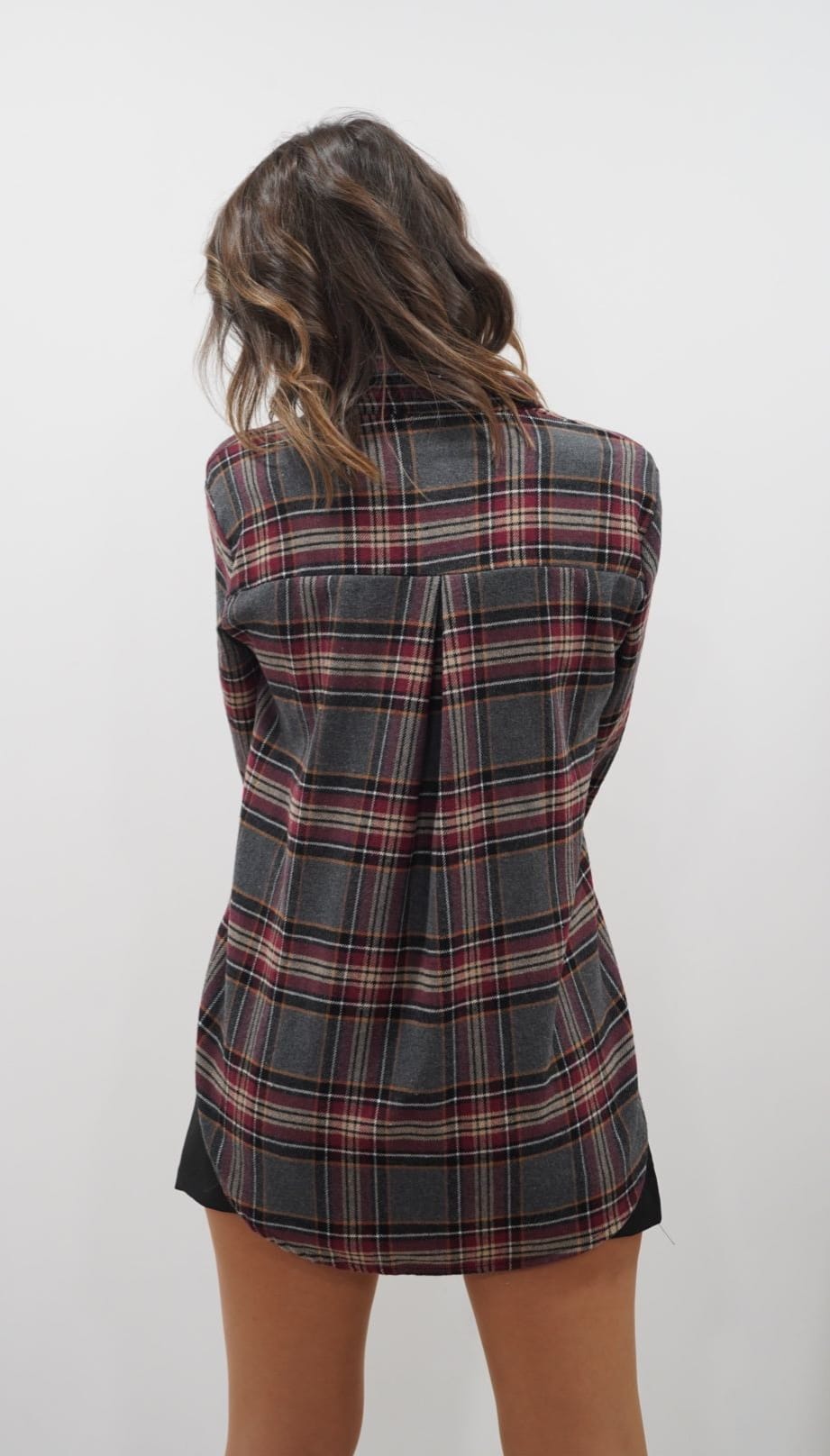 Chemise Elena Bordeaux