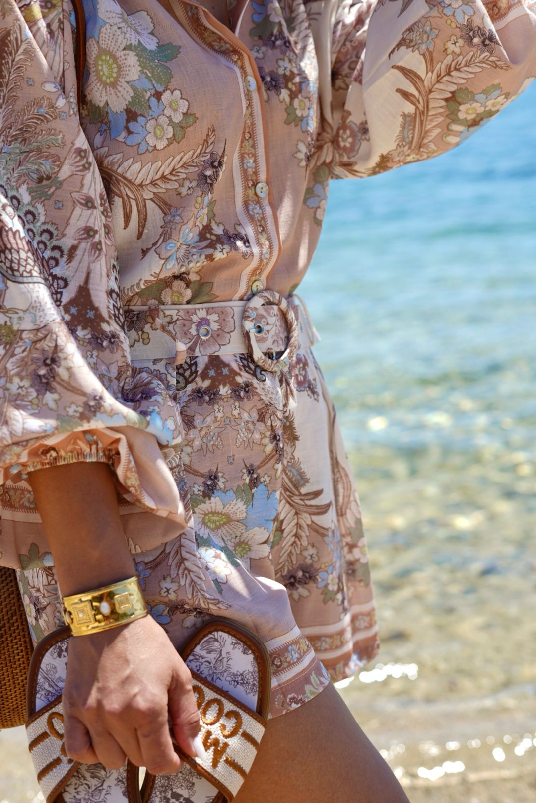 Ensemble bohème fleuri – Taille unique