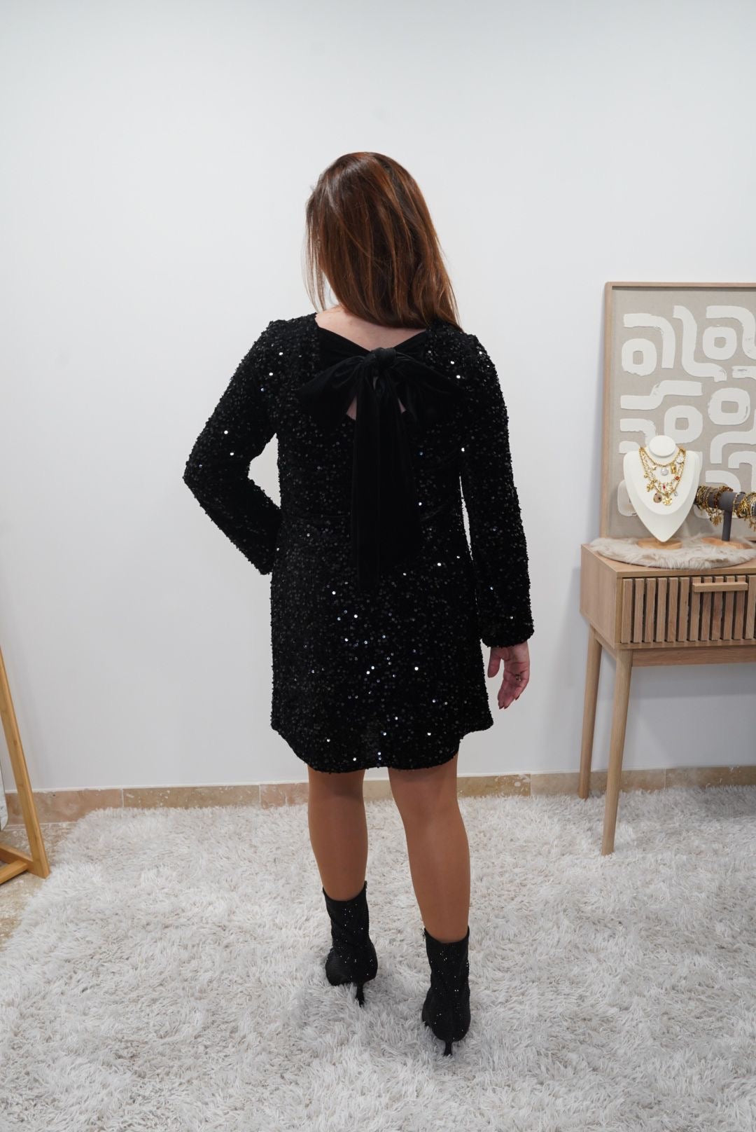 Robe Mila à sequins
