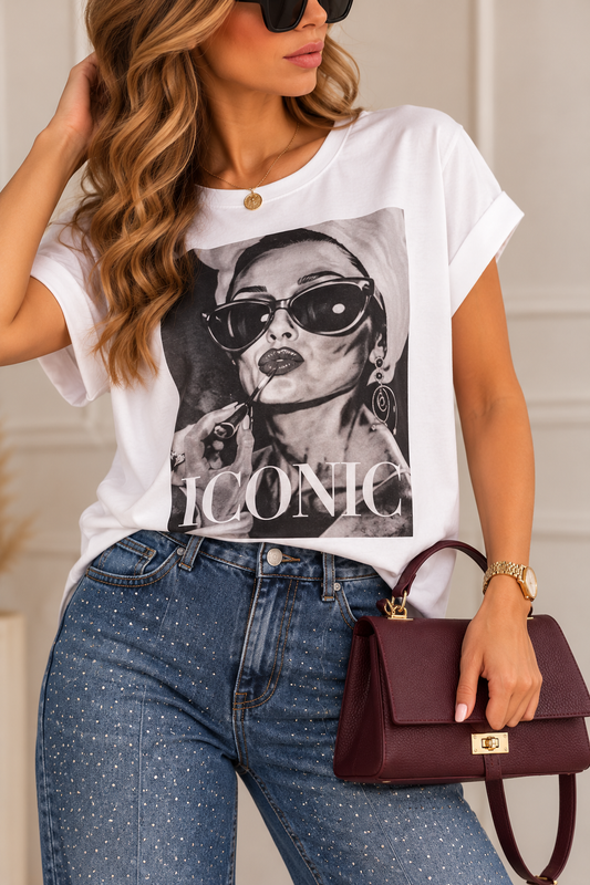 T-shirt ICONIC – 100% coton