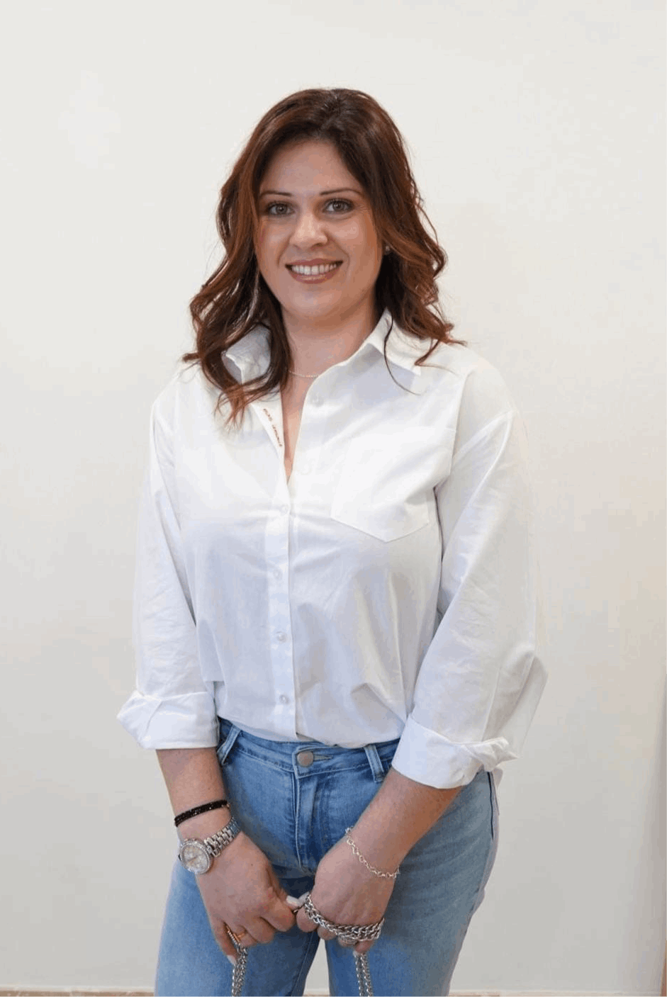 Chemise Mon Amour - Blanche - Jad'Or la Mode- La mode au service-de-la-féminité
