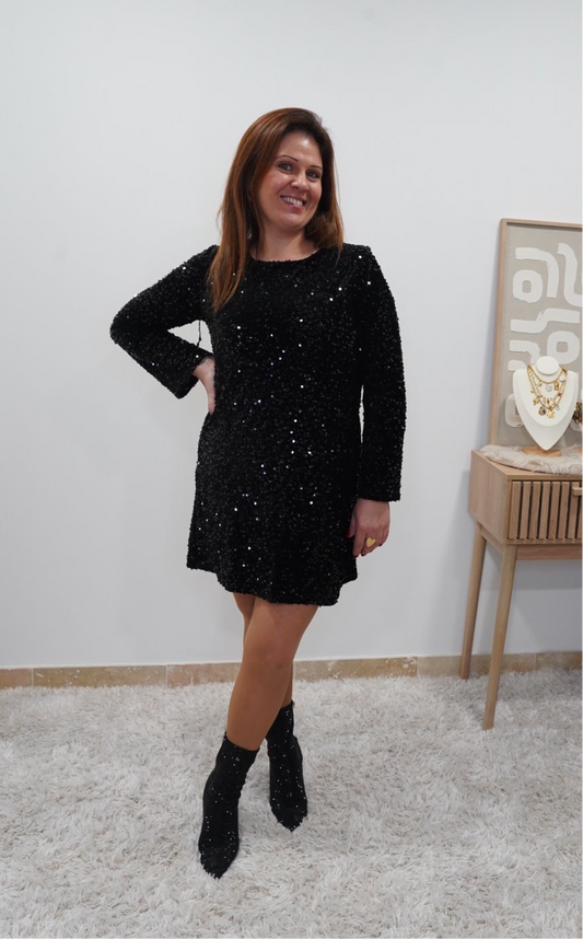 Robe Mila à sequins