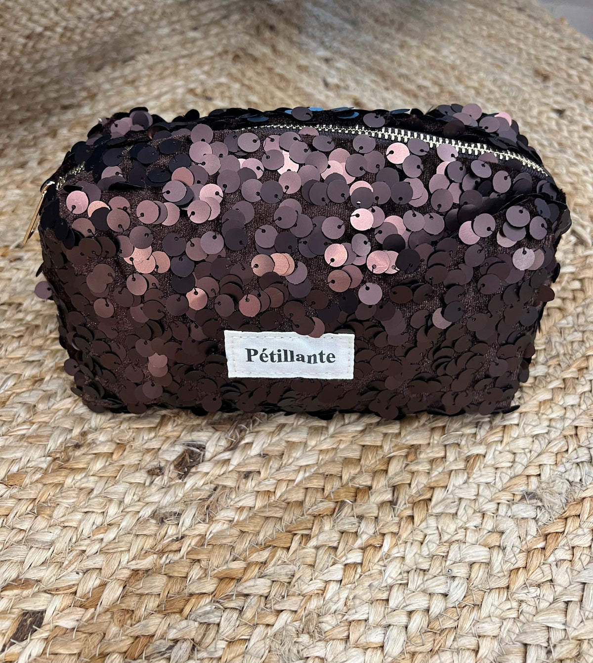 Trousse « Pétillante » – Chocolat 🤎