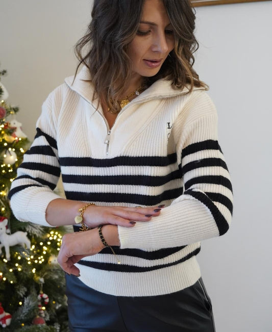 Pull en maille LOVE