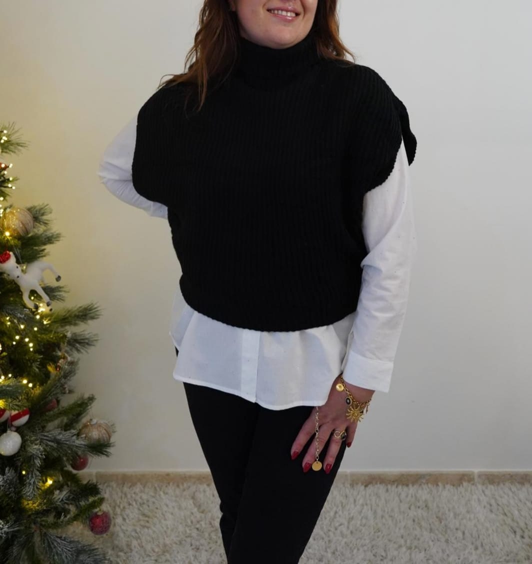 Gilet sans manches Noir