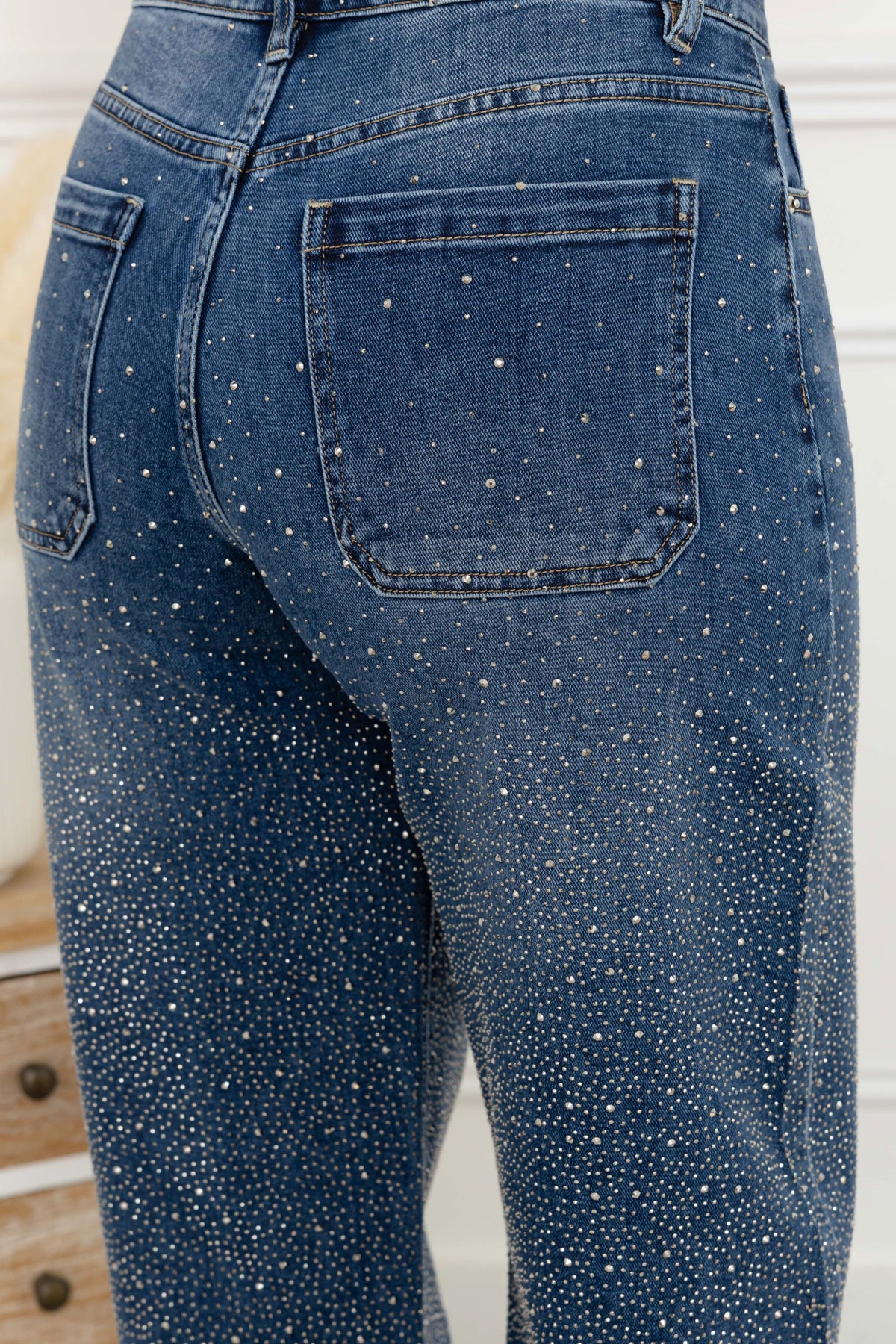 Jean Strass Femme – Denim Confort Stretch & Tendance