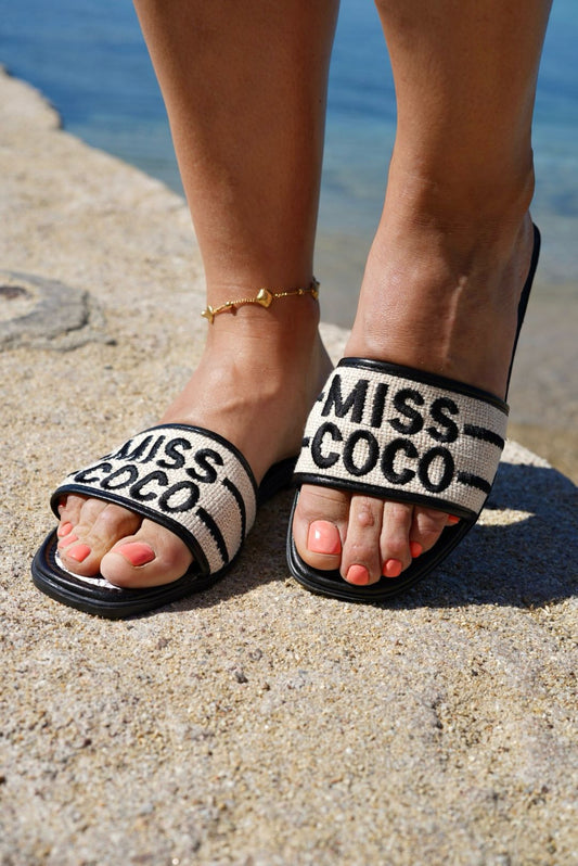 Sandales plates MISS COCO – Look estival tendance
