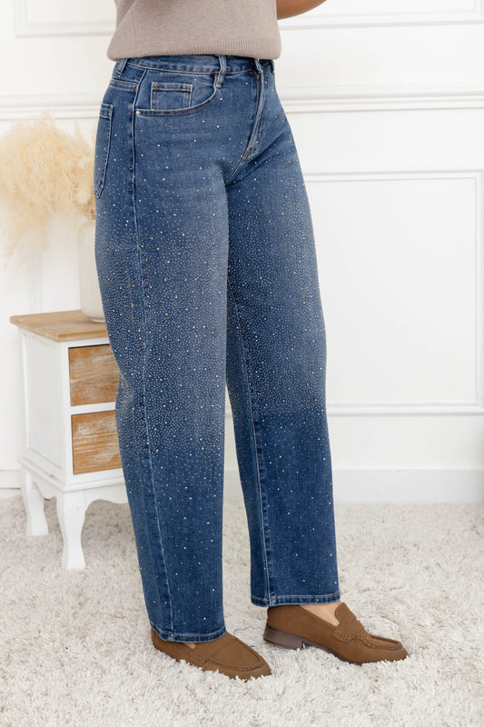 Jean Strass Femme – Denim Confort Stretch & Tendance