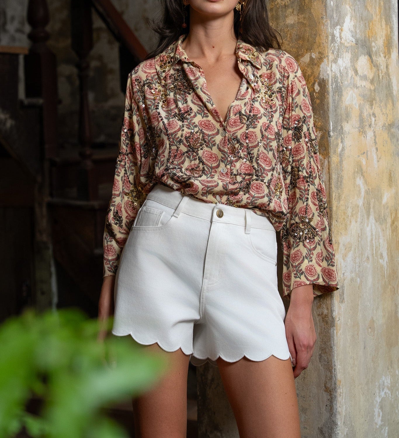 Short Oraije - Modèle Fleur